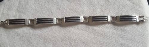 925 SILVER & ELEPHANT HAIR BRACELET