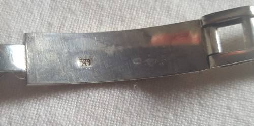 925 SILVER & ELEPHANT HAIR BRACELET