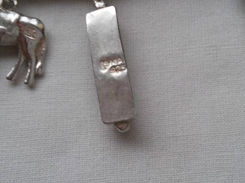 SILVER CHARM BRACELET (53.2GRAM)