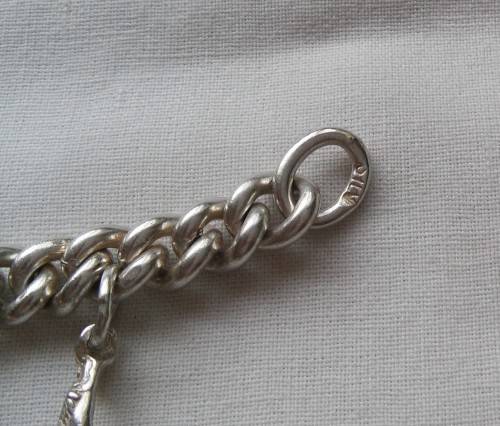 SILVER CHARM BRACELET (53.2GRAM)