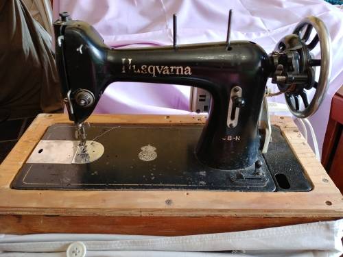 Old Husqvarna Sewing Machine