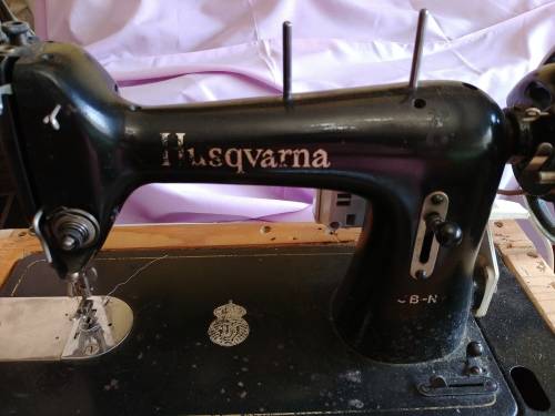 Old Husqvarna Sewing Machine