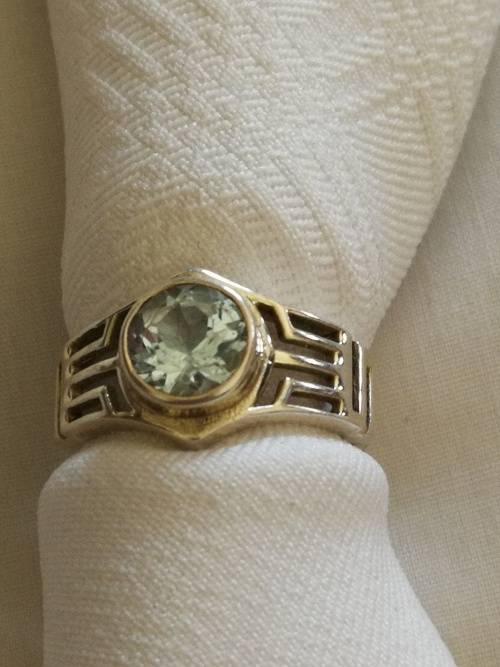 925 Silver Gemstone Ring