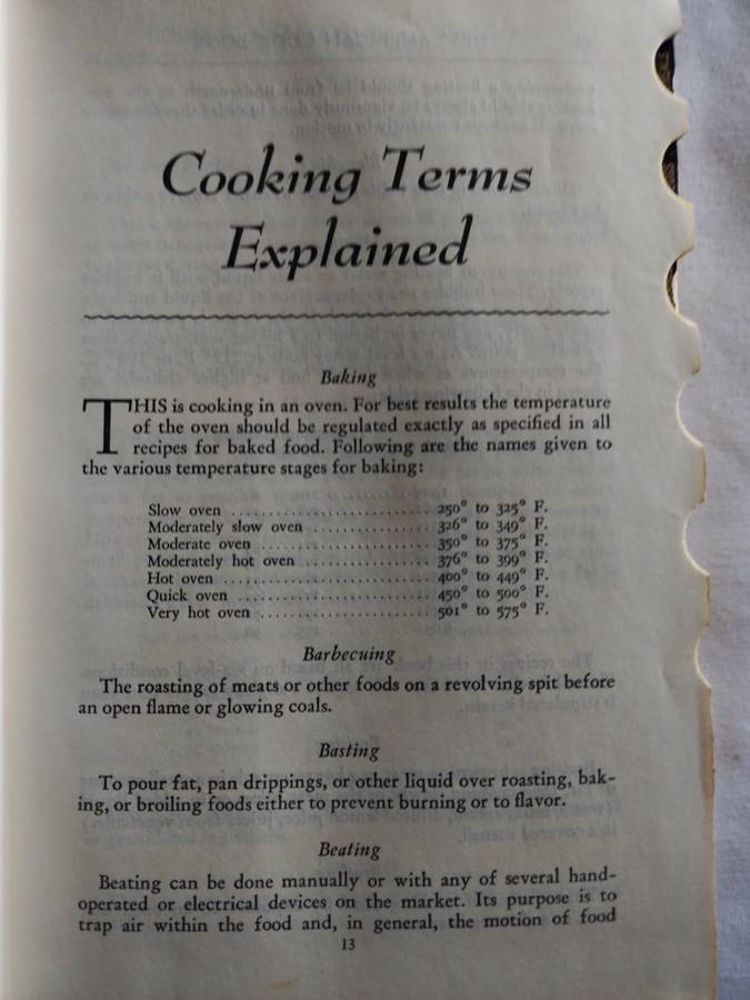 Book: The Lily Wallace New American Cook Book - 1965