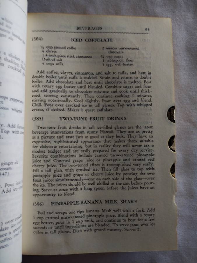 Book: The Lily Wallace New American Cook Book - 1965