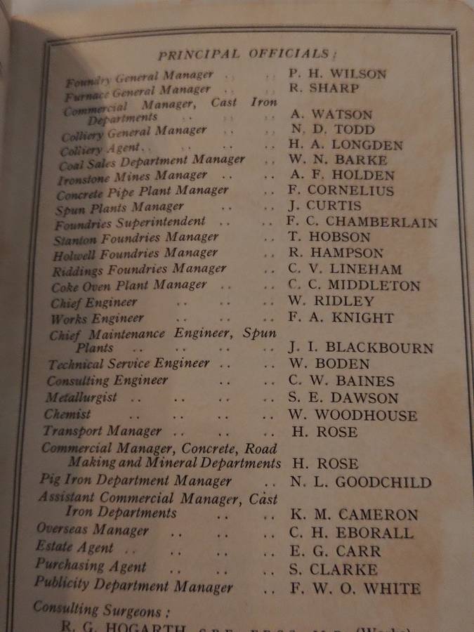 Book: The Stanton Ironworks Comp., Ltd Near Nottingham _ 1940