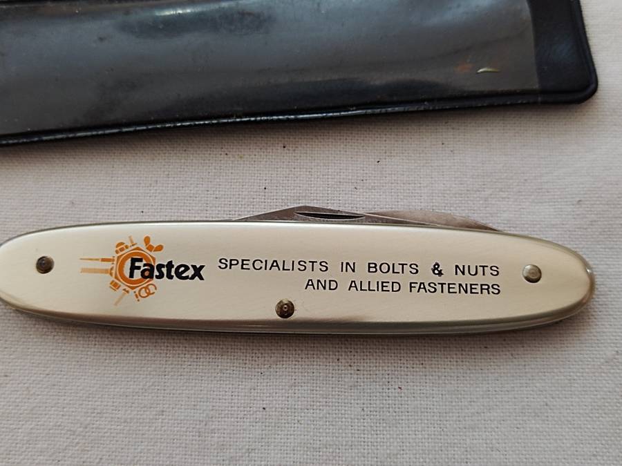 POCKET KNIFE: Wenger Delemont Switzerland Stainless Pocket knife: