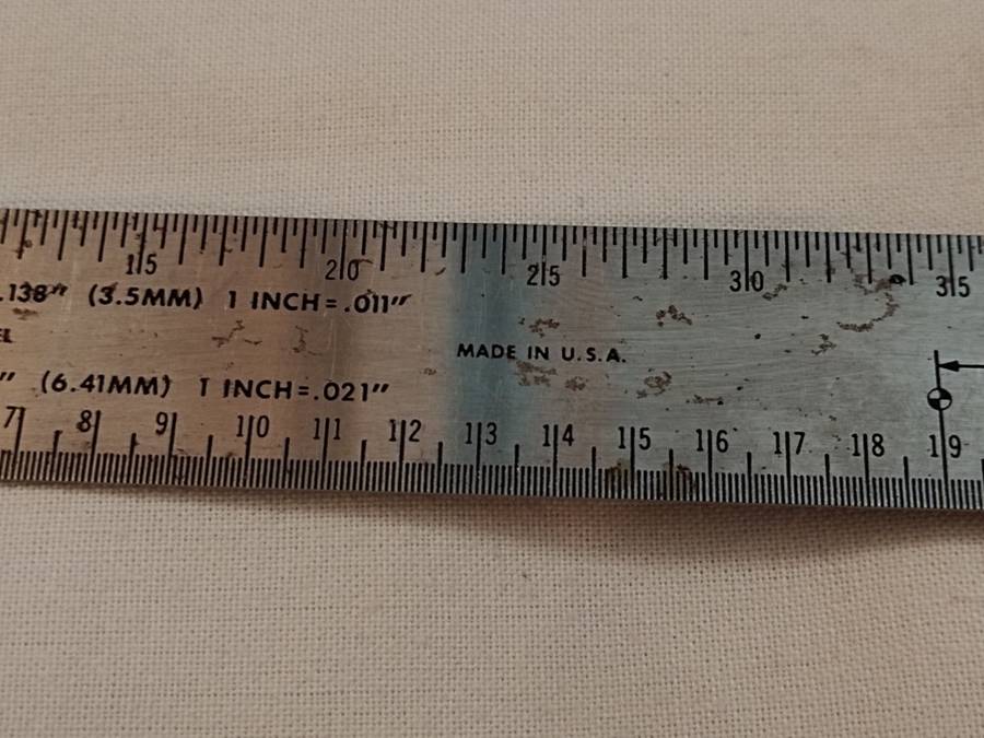 Model Railroad Scale ruler