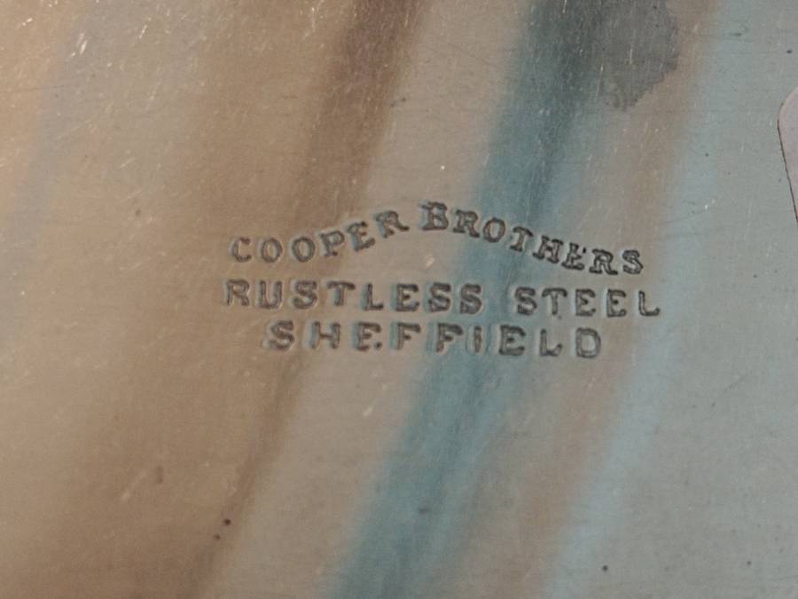 Art Deco Cooper Brothers, Rustless steel Sheffield Cake/pie lifter
