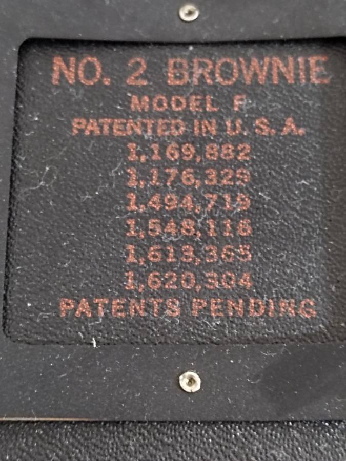 No.2 Brownie Made in USA by Eastman Kodak co. Camera