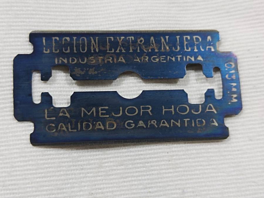 Legion Extranjera razor blades