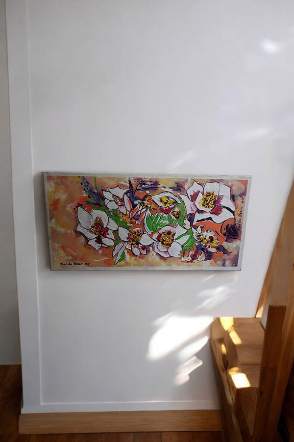 Painting on canvas by Koos van Staden