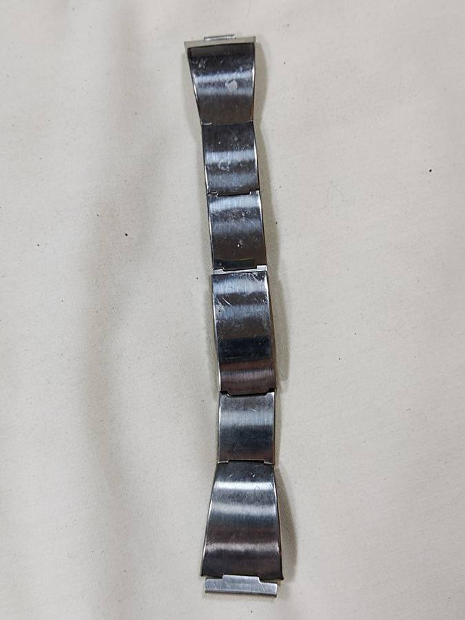 Men's Stainless steel watch strap: