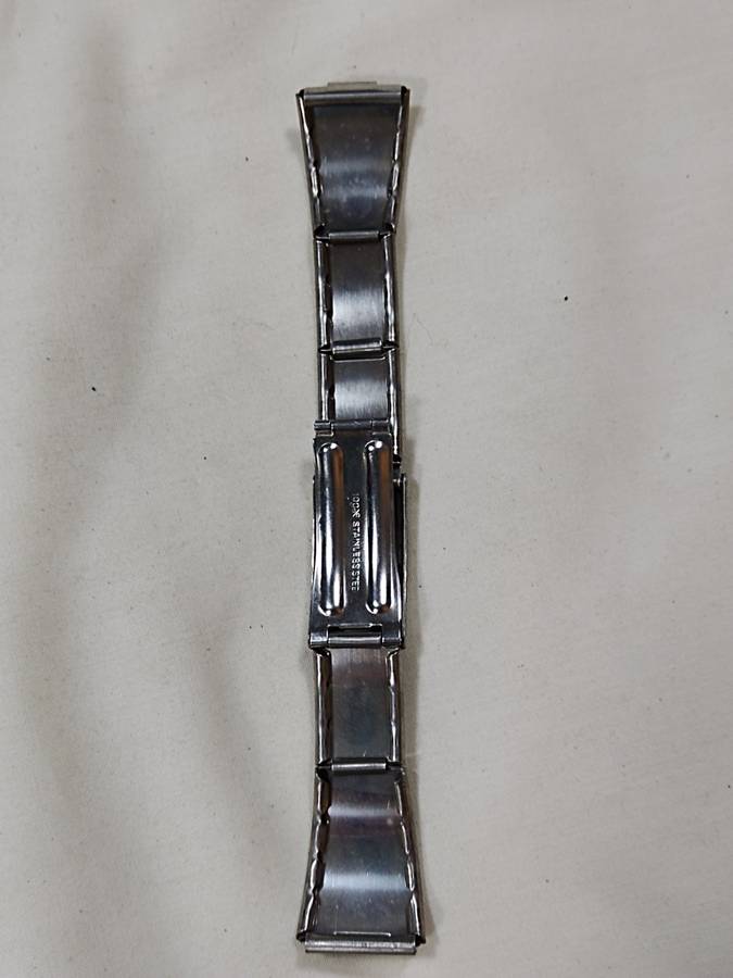 Men's Stainless steel watch strap: