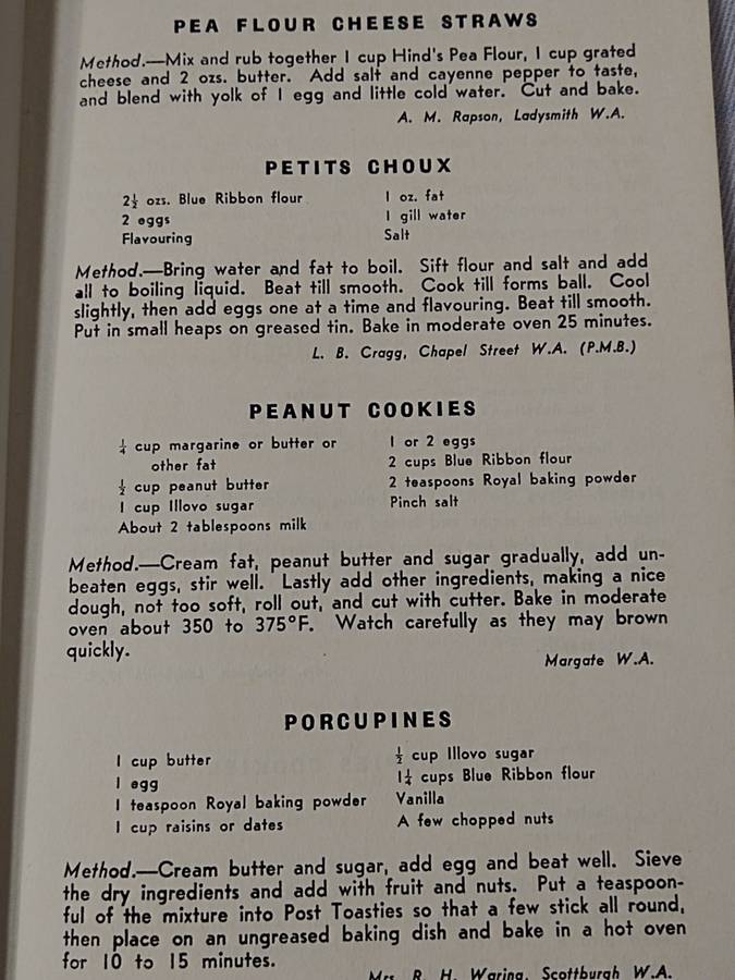 Book: Silver Jubilee recipe book. Re Issued 1959