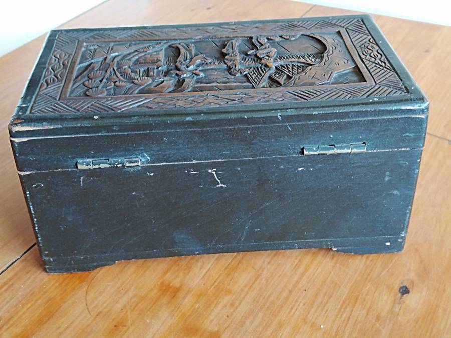Oriental Wooden Jewelry box