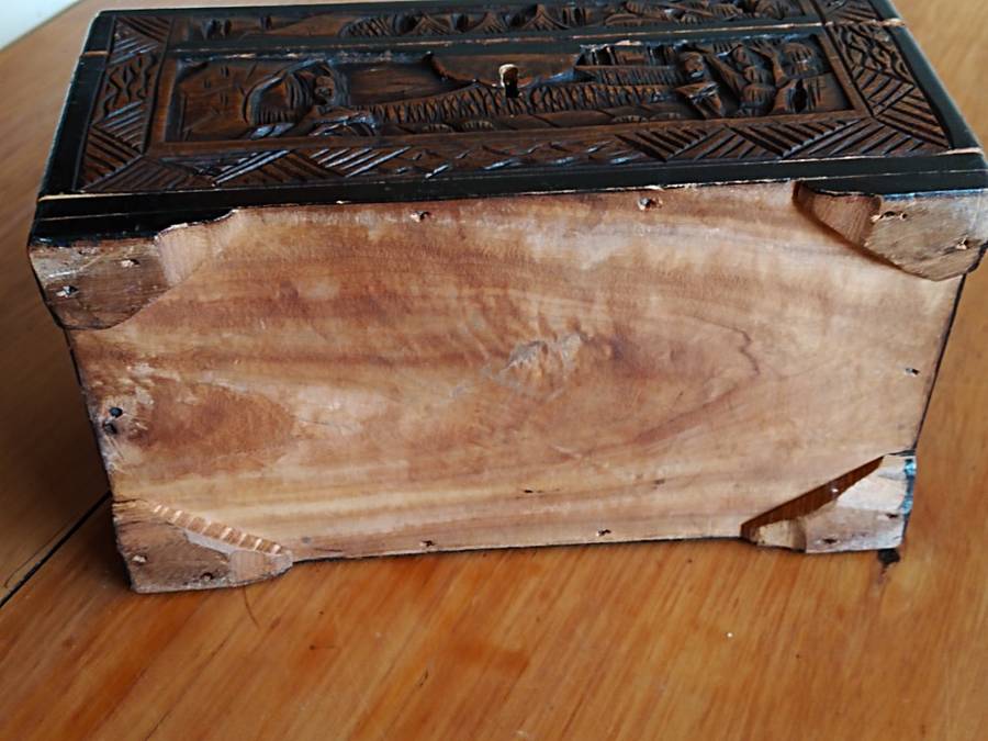 Oriental Wooden Jewelry box