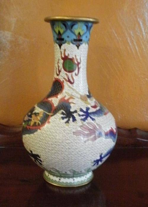 CLOISONNE VASE