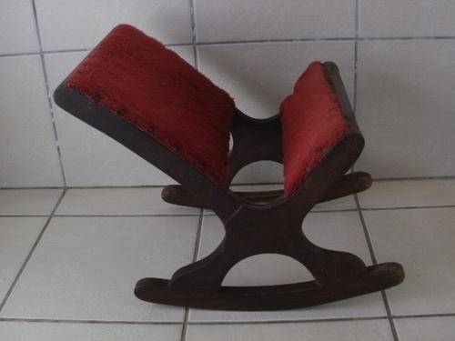 MAHOGONY FOOT STOOL