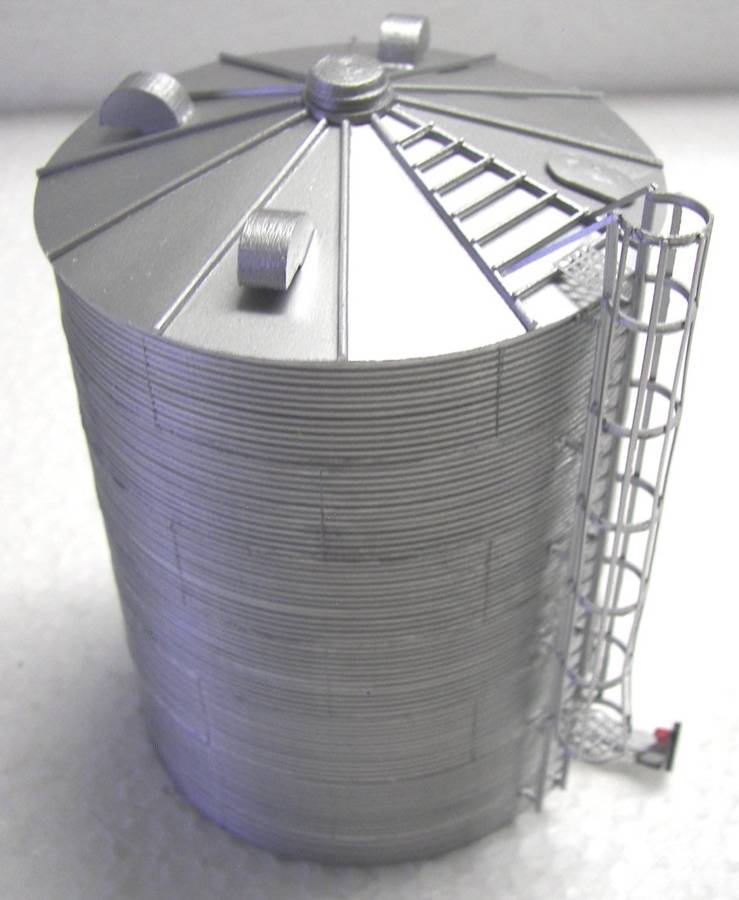 Corrugated Grain Storage Tank #1