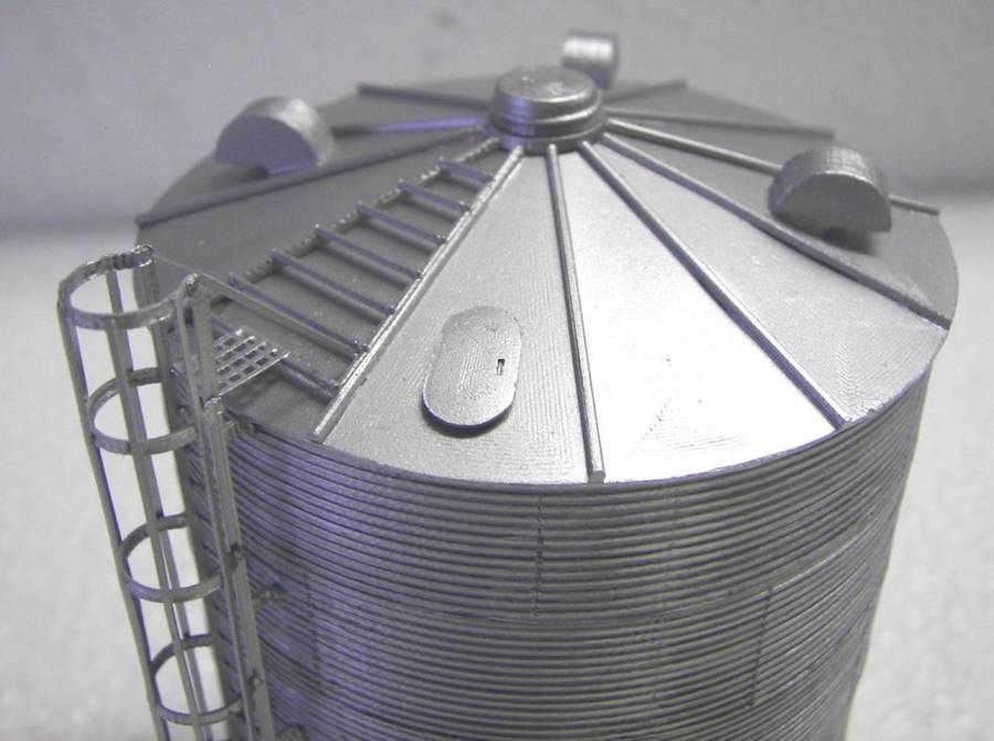 Corrugated Grain Storage Tank #1