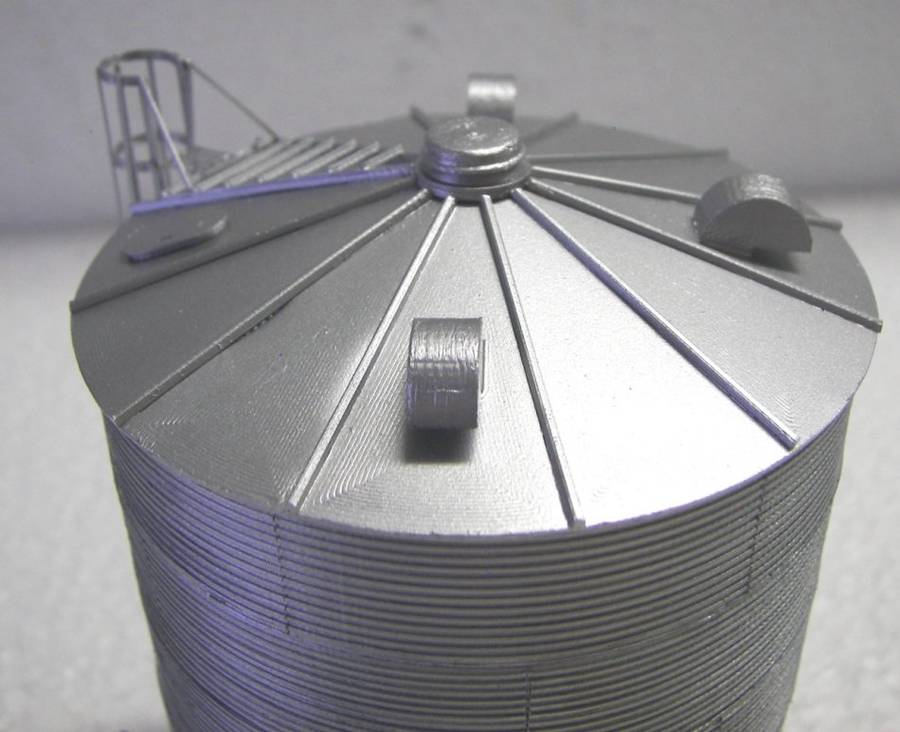 Corrugated Grain Storage Tank #1