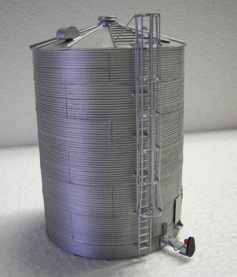 Corrugated Grain Storage Tank #1