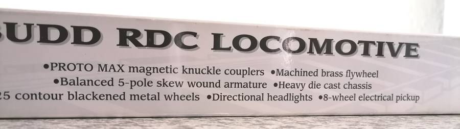 HO Budd RDC locomotive