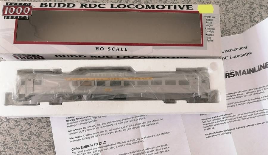HO Budd RDC locomotive