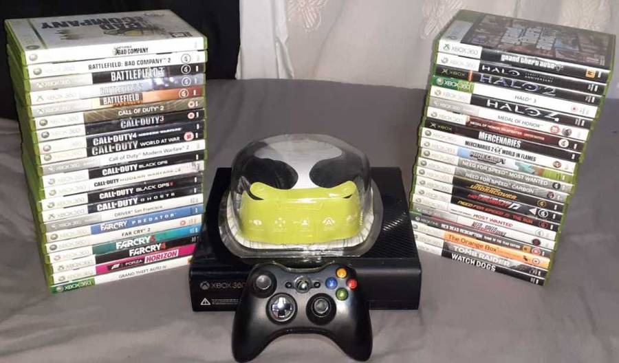 Xbox 360 500GB Console + Games Bundle