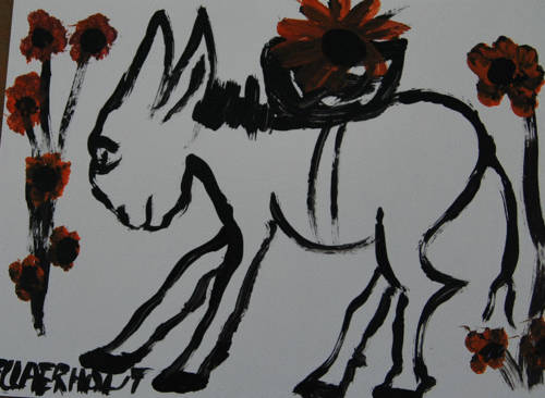 Famous Claerhout Donkey