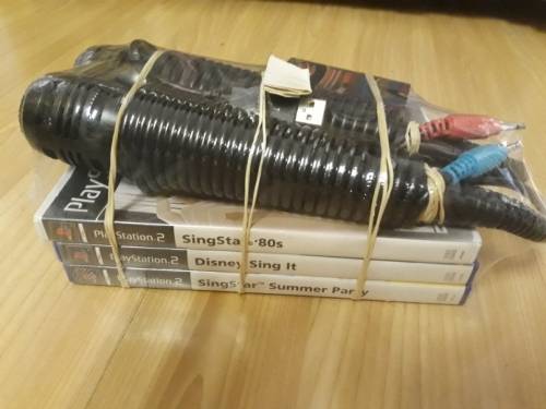 Singstar 80, Singstar Summer Party, Disney Sing It + Microphone Set
