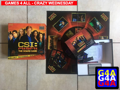 CSI Miam The Board Game