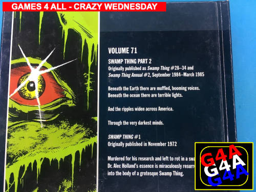 CRAZY WEDNESDAY - DC Comics Swamp Thing Part 2 - QAZ