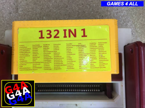 COOLBABY TV Gaming System  & 132in1 Gaming Cartage - TESTED AND ALL WORKING