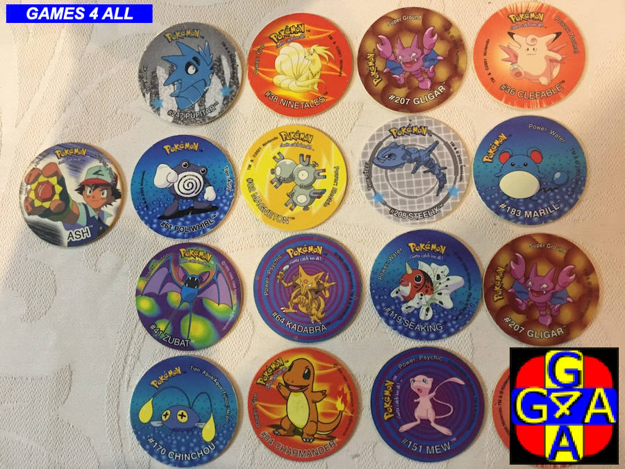 17 Pokemon TAZO Collection