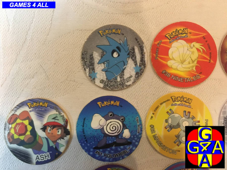 17 Pokemon TAZO Collection