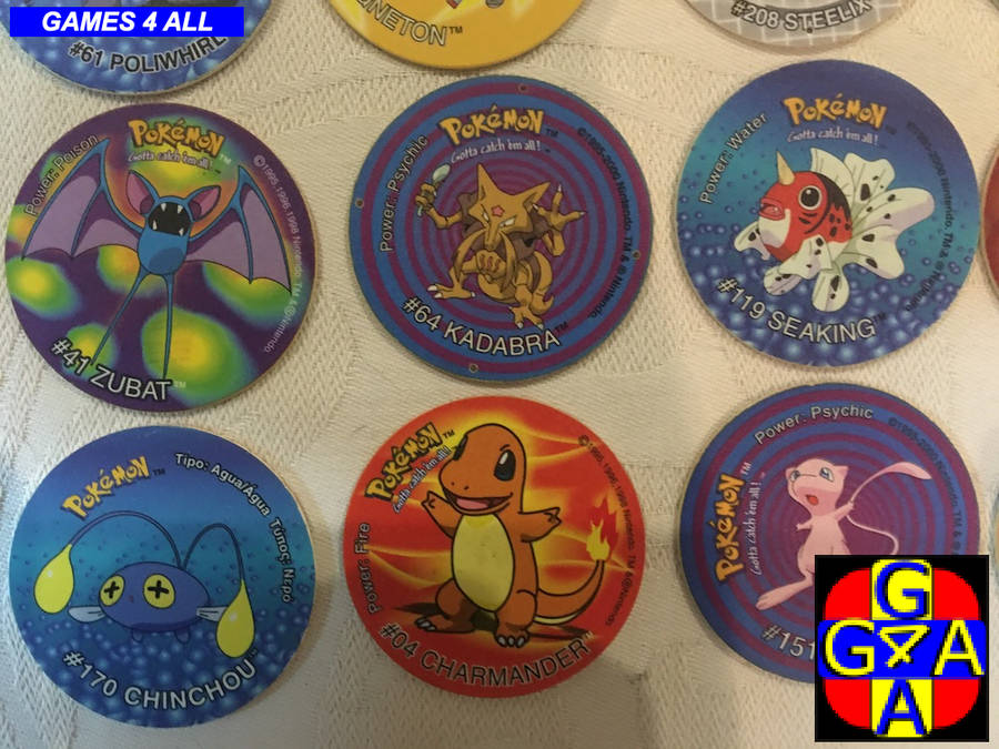 17 Pokemon TAZO Collection