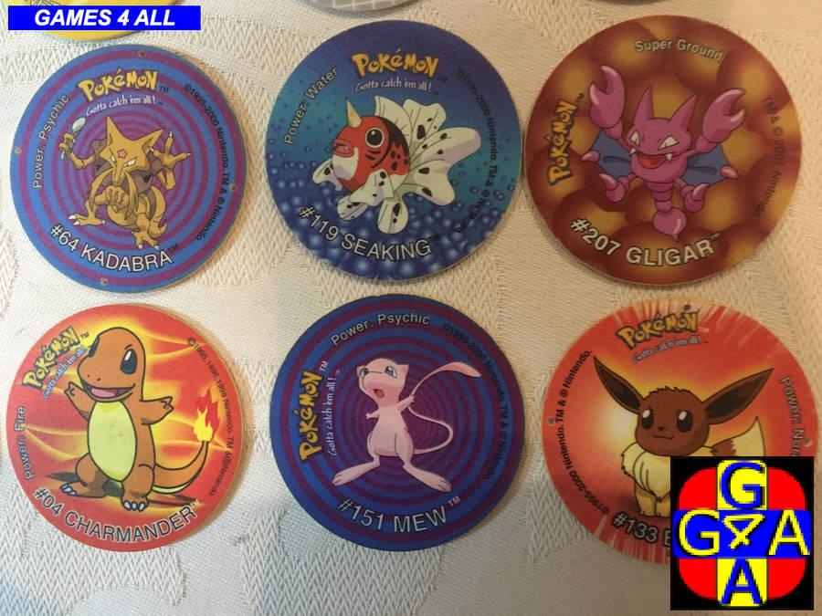 17 Pokemon TAZO Collection