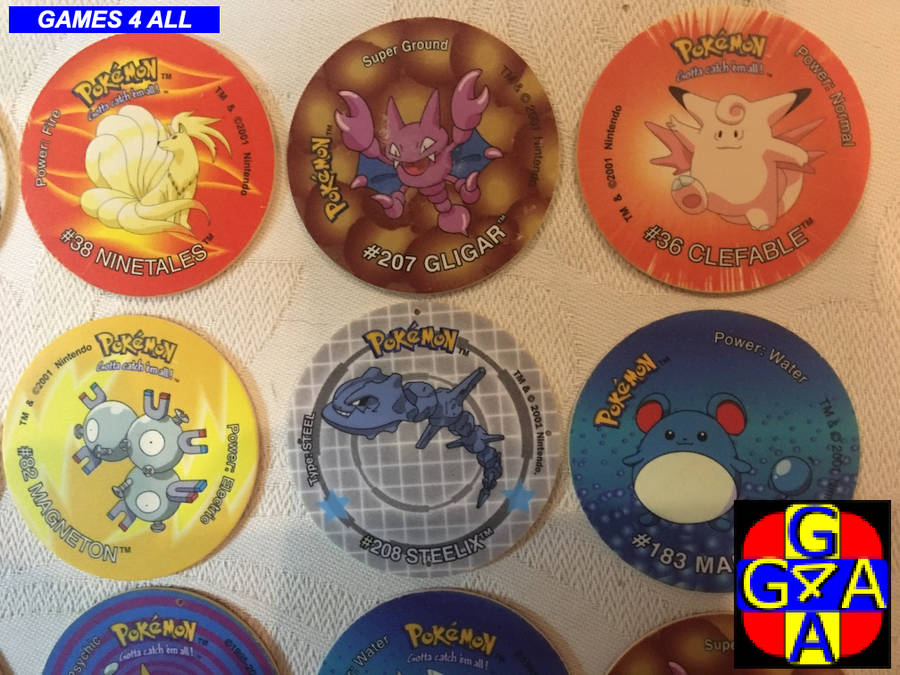 17 Pokemon TAZO Collection