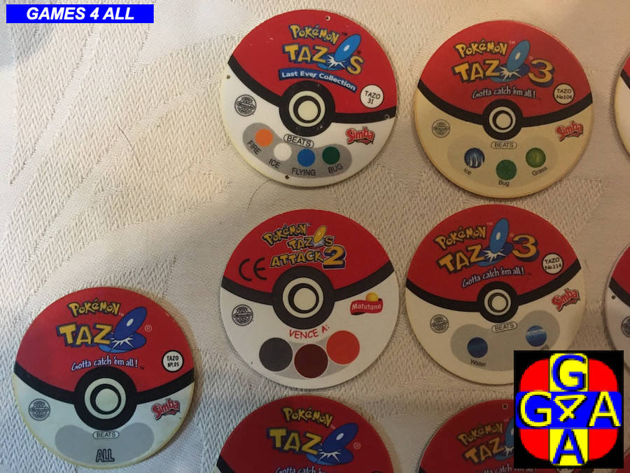 17 Pokemon TAZO Collection