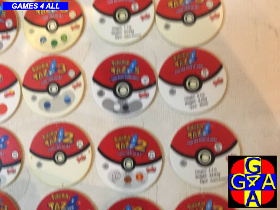 17 Pokemon TAZO Collection