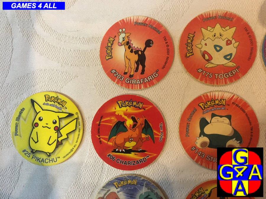 17 Pokemon TAZO Collection
