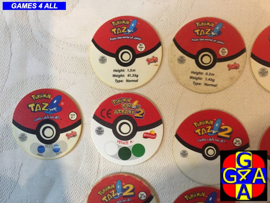 17 Pokemon TAZO Collection