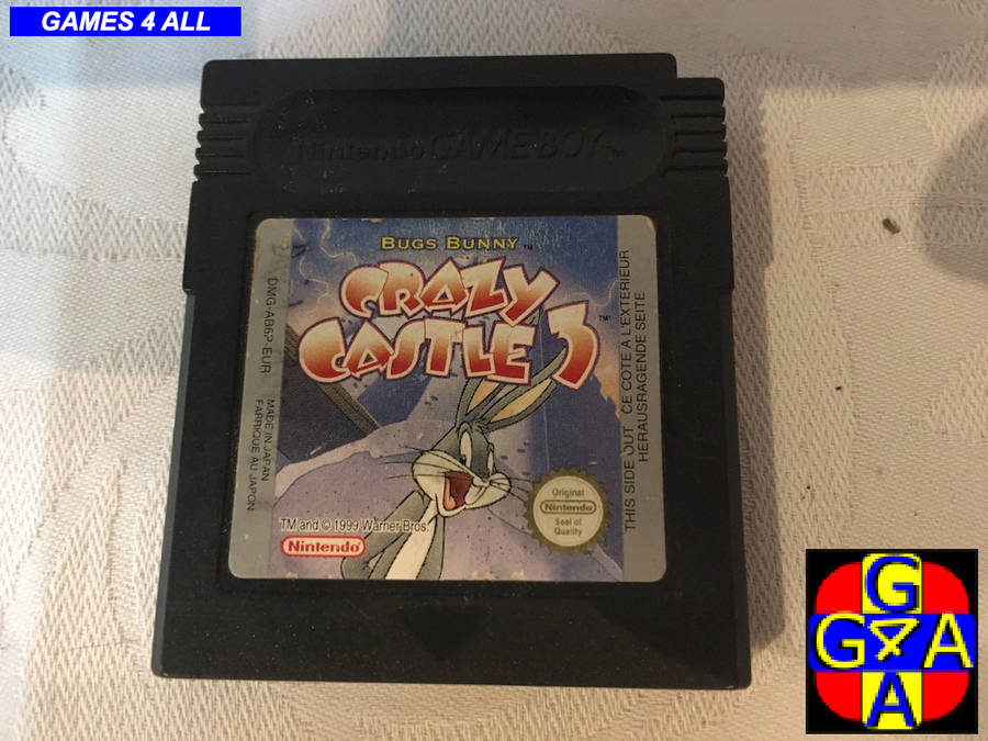 Crazy Castle 3 - Nintendo GB - TESTED WORKING