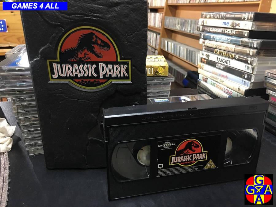 Jurassic Park VHS Video