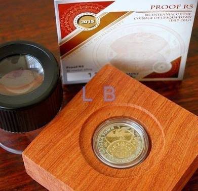 ###2015 Griqua Town Proof R5 Coin Set###Latest launch