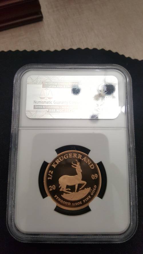 ###2009 PF70 Proof krugerrand 1/2 oz coin### Christmas Special