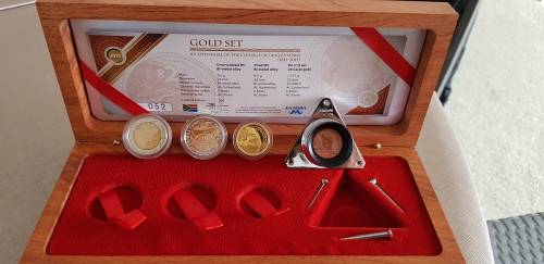 ###2015 Griqua Town Gold Coin set###Low price