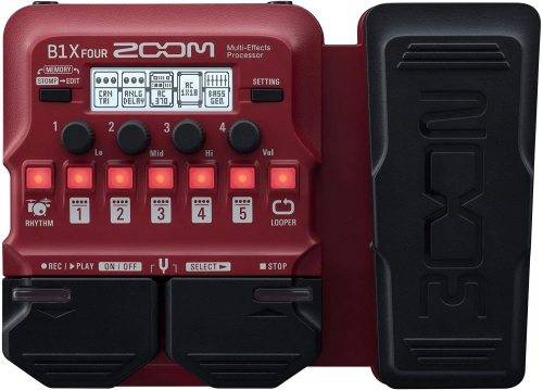 Zoom B1X FOUR Effects Pedal Black